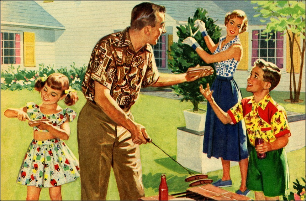 what is the traditional american family